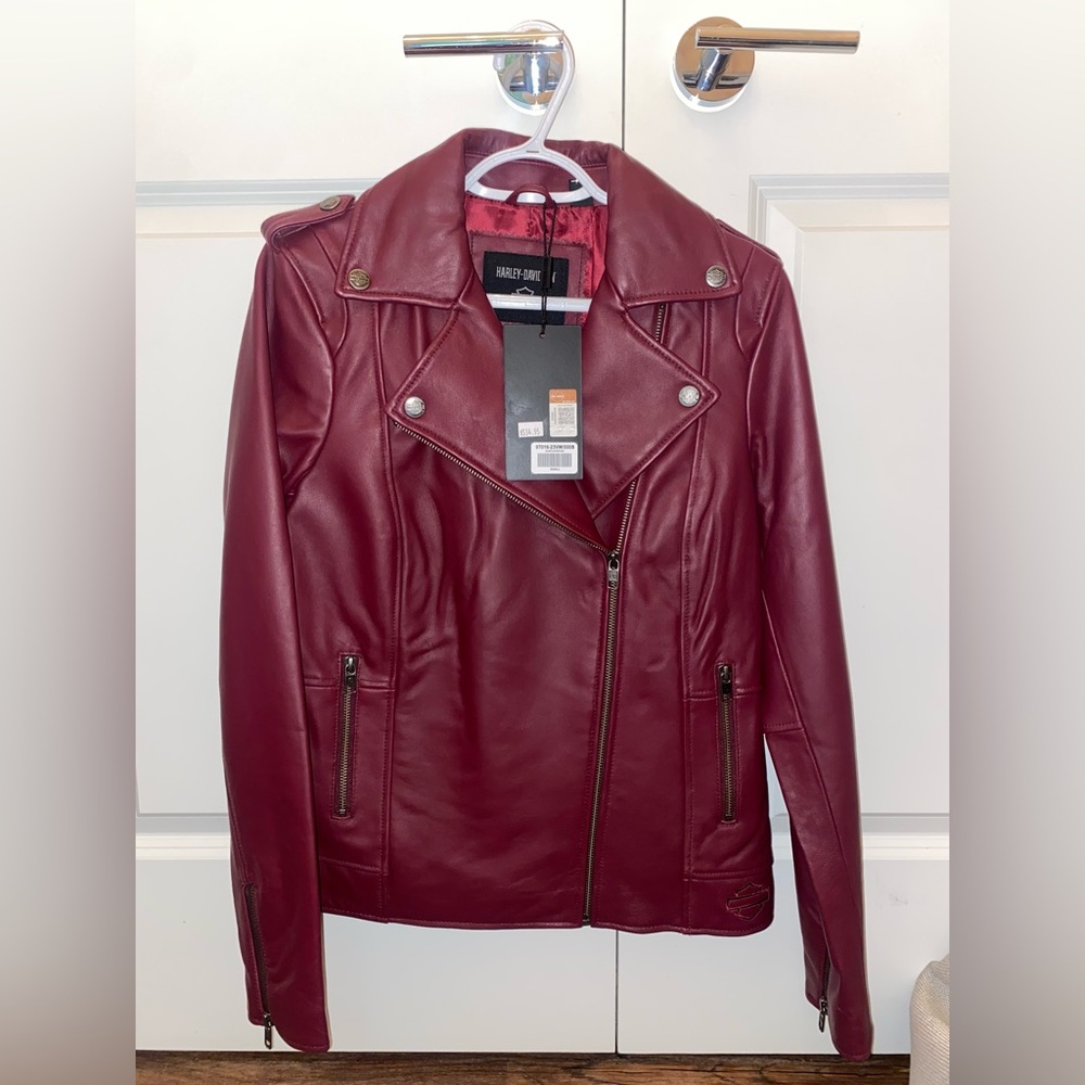 Harley Davidson women’s genuine leather jacket